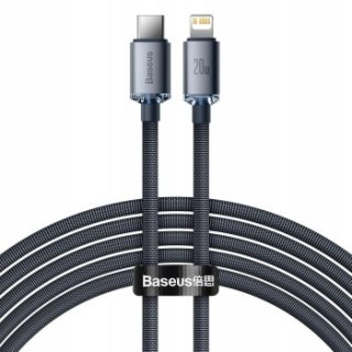 BASEUS KABEL USB DO LIGHTNING 20W PD 2M CZARNY