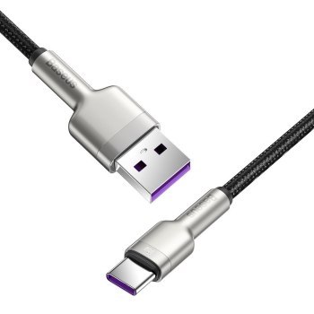 Baseus Cafule USB do USB-C, 66W, 1m (czarny)