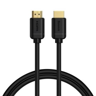 Baseus High Definition HDMI 2.0 4K 60Hz, 3D, HDR, 18Gbps, 1m (czarny)