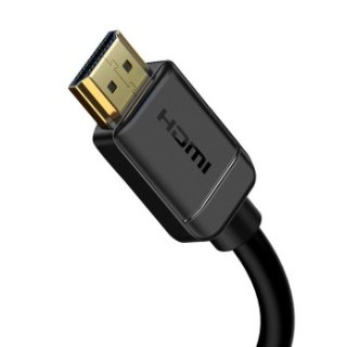 Baseus High Definition HDMI 2.0 4K 60Hz, 3D, HDR, 18Gbps, 1m (czarny)