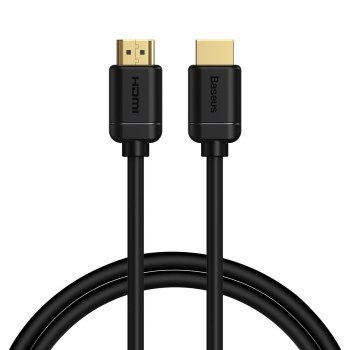 Baseus High Definition HDMI 2.0 4K 60Hz, 3D, HDR, 18Gbps, 3m (czarny)