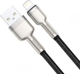 Baseus lightning - USB-A Cafule, 2.4A, 0,25m (czarny)