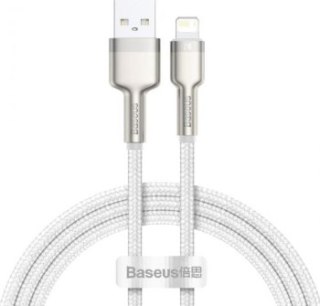 Baseus lightning - USB-A Cafule, 2.4A, 1m (biały)