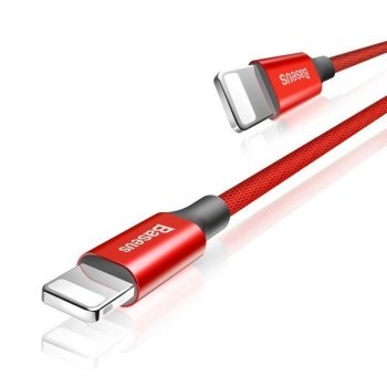 Kabel Baseus Yiven CALYW-A09 (USB 2.0 - Lightning ; 1 8m; kolor czerwony)