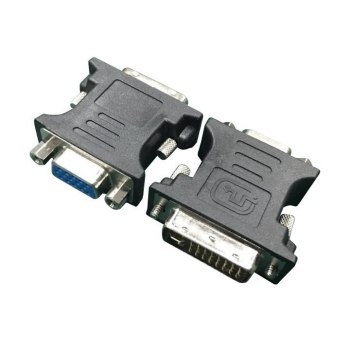 Adapter DVI-VGA (24M/15F) Gembird A-DVI-VGA-BK