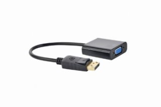 Adapter GEMBIRD A-DPM-VGAF-02 (DisplayPort M - D-Sub (VGA) F; 0 15m; kolor czarny)