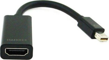 Adapter GEMBIRD A-MDPM-HDMIF-02 (Mini DisplayPort M - HDMI F; 0 15m; kolor czarny)