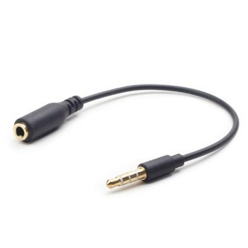 Adapter audio 4pin męsko-żeński 3.5 mm Gembird