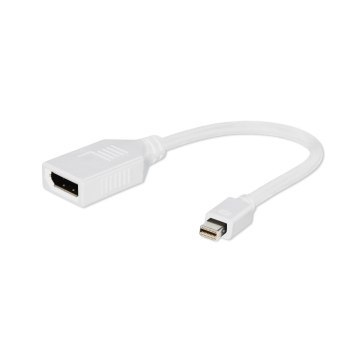 Adapter mini DisplayPort-DisplayPort Biały Gembird