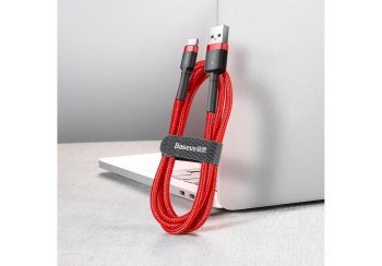 BASEUS KABEL USB- USB-C CATKLF-C09 2M CZERWONY