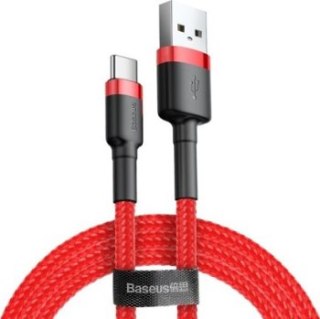 Baseus Cafule USB do USB-C 2A 3m (czerwony)