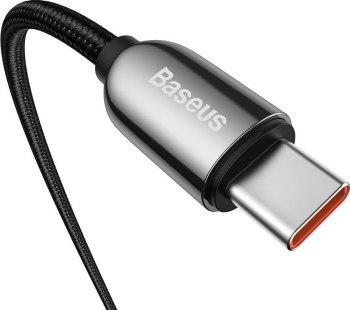 Baseus Display USB-C do USB-C, Power Delivery 100W, 2m (czarny)