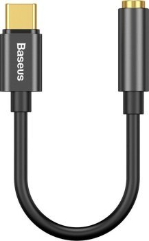 Baseus L54 USB-C do miniJack 3,5mm (czarny)