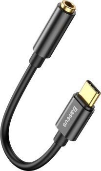 Baseus L54 USB-C do miniJack 3,5mm (czarny)