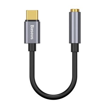 Baseus L54 USB-C do miniJack 3,5mm (szary)