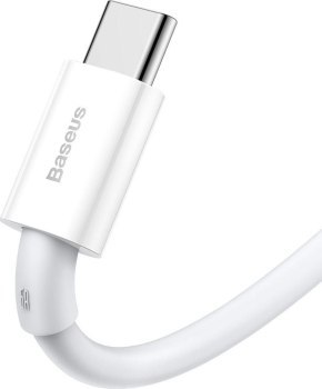 Baseus Superior Series USB do USB-C, 66W, 1m (biały)