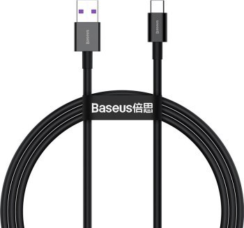 Baseus Superior Series USB do USB-C, 66W, 1m (czarny)