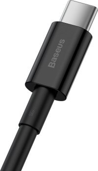 Baseus Superior Series USB do USB-C, 66W, 1m (czarny)