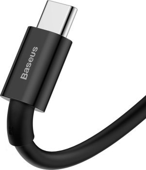 Baseus Superior Series USB do USB-C, 66W, 2m (czarny)