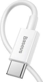 Baseus lightning - USB-C Superior Series, 20W, PD, 1m (biały)