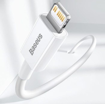 Baseus lightning - USB-C Superior Series, 20W, PD, 2m (biały)