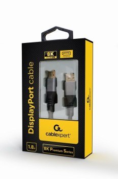 GEMBIRD KABEL DISLPAYPORT M/M V1.4 SERIA PREMIUM 8K 1.8M