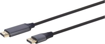 GEMBIRD KABEL DISPLAYPORT M -> HDMI M/M 4K 1.8M