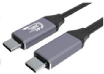 GEMBIRD KABEL USB 4 TYPU C POWER DELIVERY (PD) DO ŁADOWANIA I TRANSMISJI DANYCH 40 GB/S 240 W 1.5 M