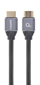 Kabel GEMBIRD Seria Premium CCBP-HDMI-1M (HDMI M - HDMI M; 1m; kolor czarny)