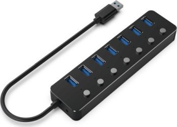 GEMBIRD 7-portowy HUB USB 3.1