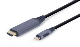 Gembird Gembird USB Type-C do HDMI szary