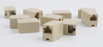 Gembird Łącznik kabla Rj45/RJ45 UTP 10 szt.