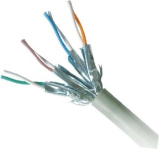 Gembird RJ45 - RJ45 SFTP LSZH kat.6A 0.5m czarny