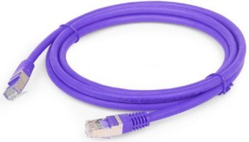 Gembird RJ45 - RJ45 SFTP LSZH kat.6A 1m fioletowy