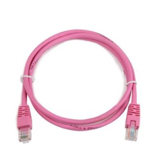 Gembird RJ45 - RJ45 kat 5e UTP 0.5m różowy