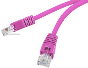 Gembird RJ45 - RJ45 kat 5e UTP 5m różowy