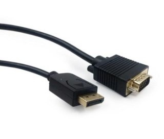 Kabel GEMBIRD CCP-DPM-VGAM-6 (D-Sub (VGA) M - DisplayPort M; 1 8m; kolor czarny)