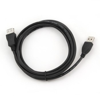 Kabel GEMBIRD CCP-USB2-AMAF-6 (USB 2.0 typu A F - USB 2.0 typu B M; 1 8m; kolor czarny)