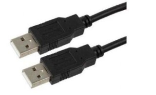 Kabel GEMBIRD CCP-USB2-AMAM-6 (USB 2.0 typu A M - USB 2.0 typu A M; 1 8m; kolor czarny)