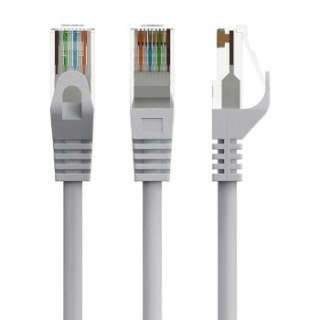 Kabel sieciowy UTP Gembird PP6U-CU-2M kat.6 Patch cord 2m szary