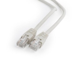 Patchcord GEMBIRD PP6U-0.5M (RJ45 - RJ45 ; 0 50m; UTP; kat. 6; kolor szary)