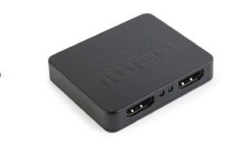 Splitter dwu portowy HDMI 1 nadajnik 2 odbiorniki Gembird