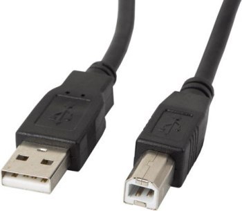 Lanberg USB-B 5.0m czarny