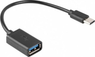 Lanberg USB-C OTG czarny