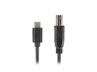 Lanberg USB-C - USB-B 3.0m czarny