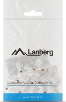 Lanberg wtyk sieciowy RJ45 8P8C (20 sztuk) nieekranowany kat.6