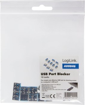 LogiLink AU0046 blokada portu USB