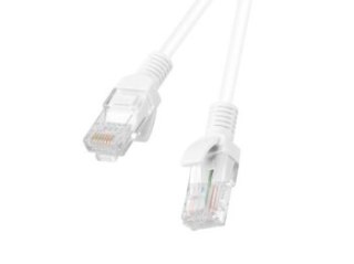 Patchcord U/UTP Lanberg PCU5-10CC-0150-W (RJ45 - RJ45 ; 1 5m; UTP; kat. 5e; kolor biały)