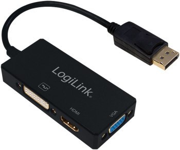 LogiLink DisplayPort - DVI/HDMI/VGA