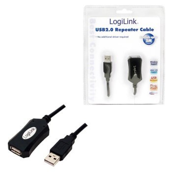 LogiLink USB 5.0m czarny